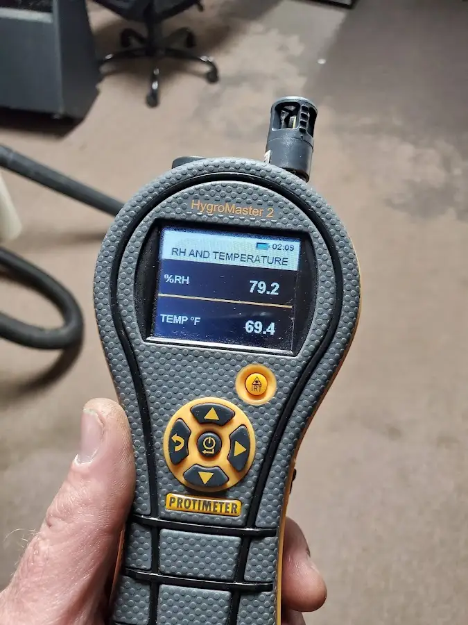 Moisture meter humidity assessment for Fire & Smoke Damage Restoration in Waipahu
